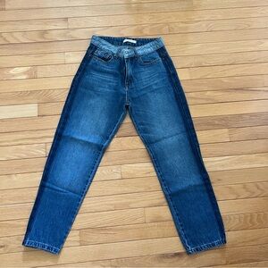 Multi-dyed Straight Jean